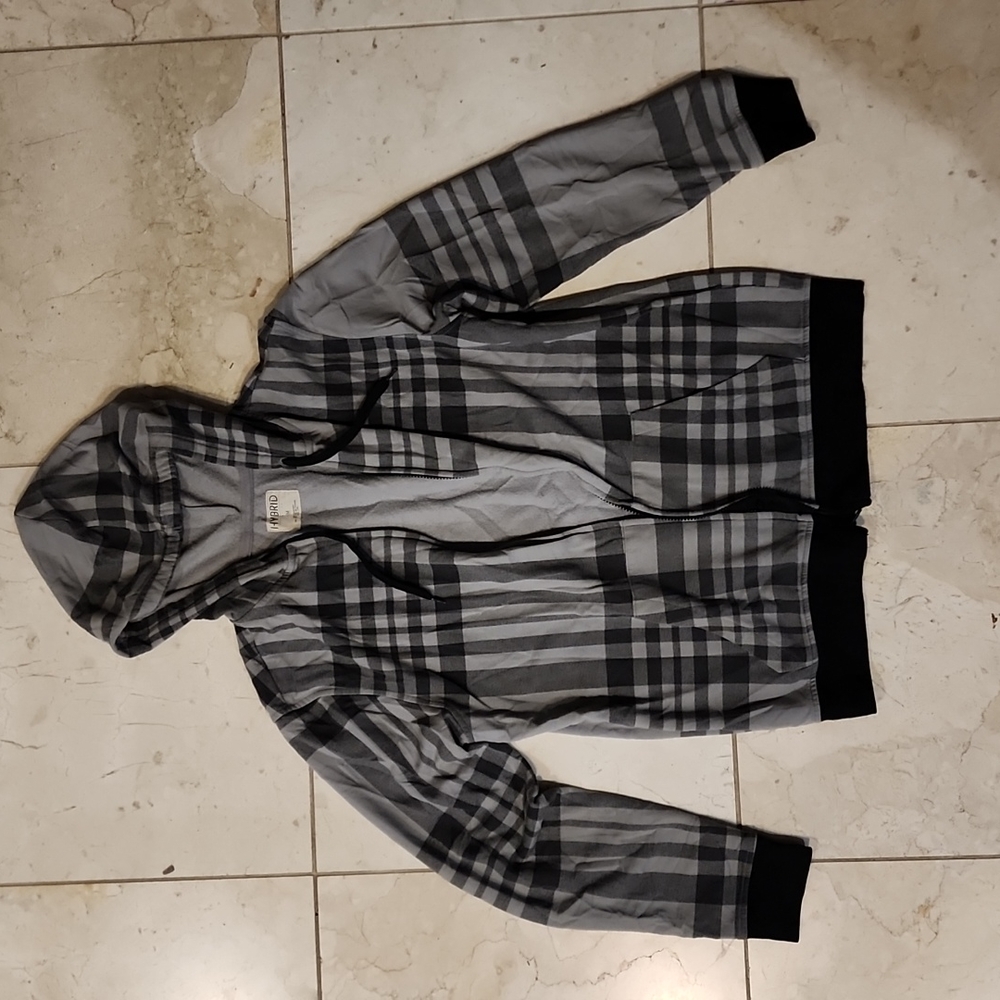 Medium, Grey and Black Sweater